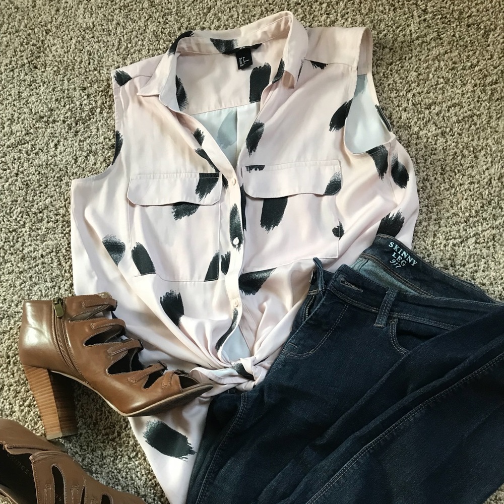 H&M sleeveless top